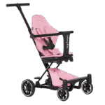 Dream On Me Drift Rider Baby Stroller in Pink, Lightweight Stroller with Compact Fold, Sturdy Design, 360 Degree Angle Rotation Travel Stroller