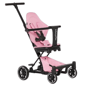 Homepage 26 Dream On Me Drift Rider Baby Stroller in Pink, Lightweight Stroller with Compact Fold, Sturdy Design, 360 Degree Angle Rotation Travel Stroller