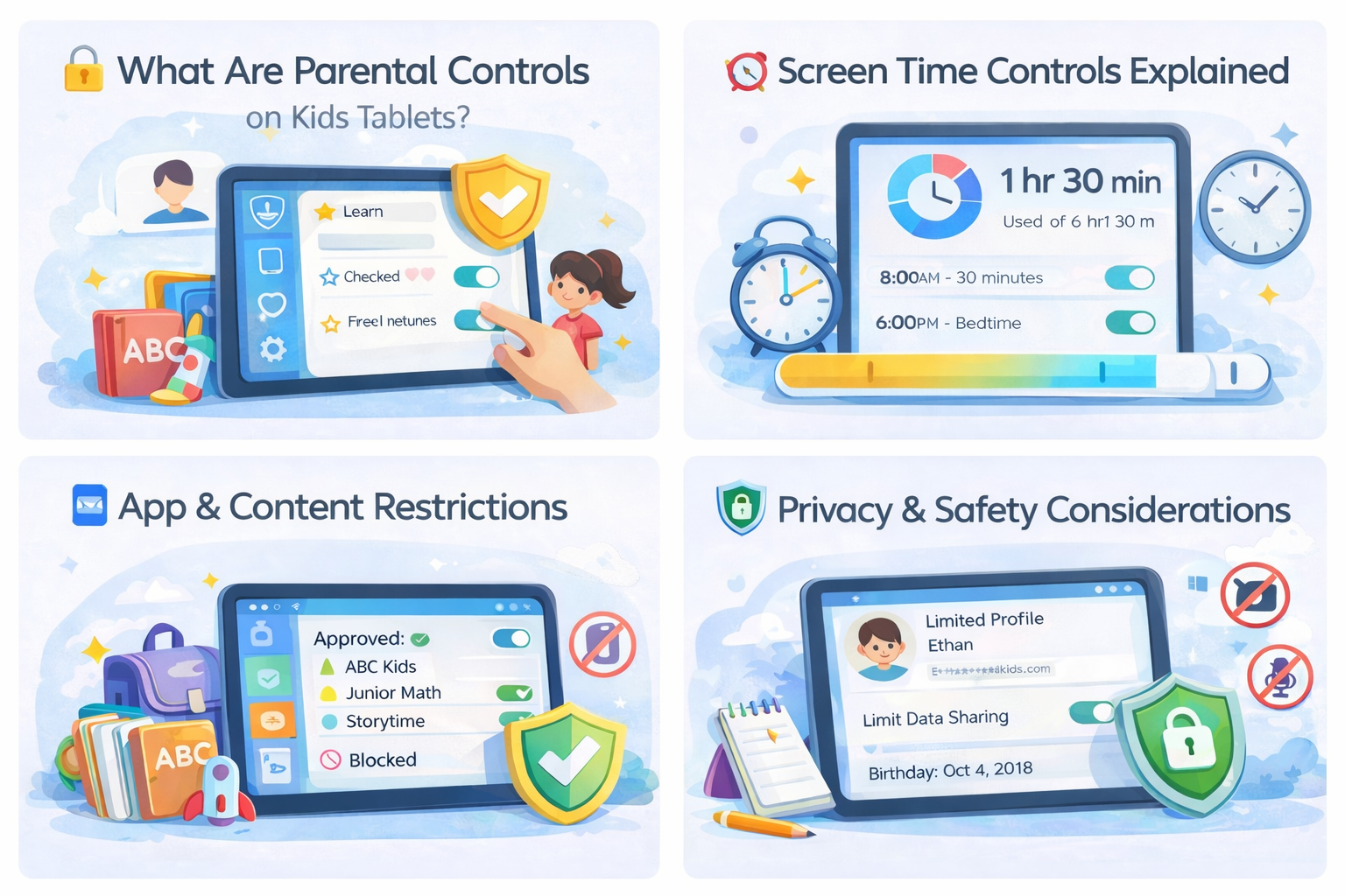 Kids Tablet Parental Controls Guide