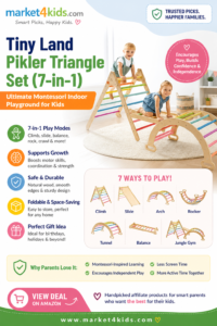 Tiny Land Pikler Triangle Set (7-in-1) market4kids.com