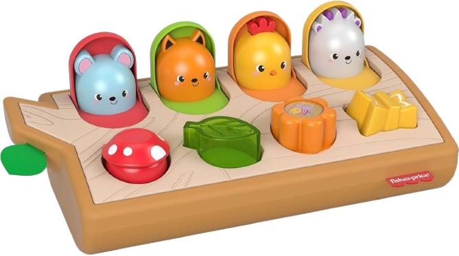 Fisher-Price Hide & Peek Pop-Up Infant Activity Toy market4kids.com