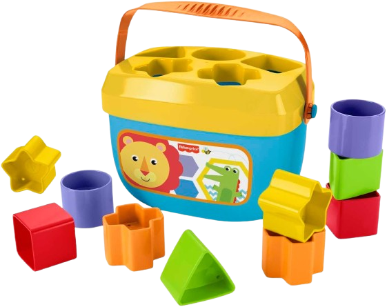 Fisher-Price Stacking Toy Baby’s First Blocks Set market4kids.com