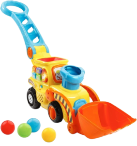 VTech Pop-a-Balls Push and Pop Bulldozer market4kids.com