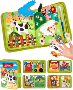 hahaland Busy Book for Toddlers 1-3 market4kids.com