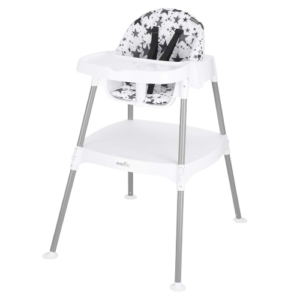 Evenflo Eat and Grow 4-in-1 Convertible High Chair White market4kids.com