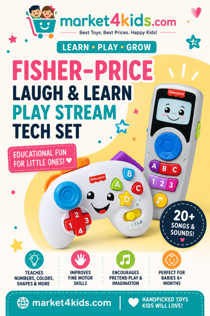 Fisher-Price Laugh And Learn Play Stream Tech Set market4kids.com
