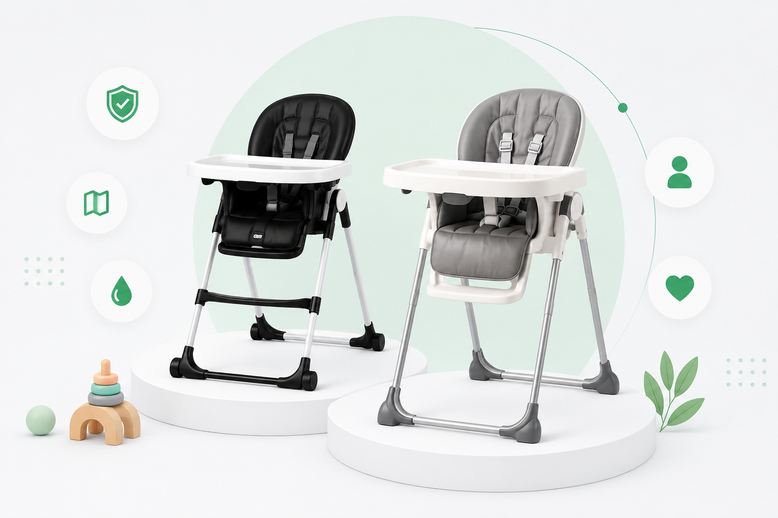 High Chair market4kids.com