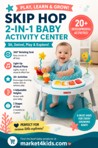 Skip Hop 2-in-1 Baby Activity Center Seascape market4kids.com